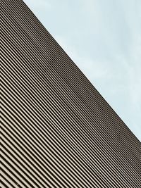 Low angle view of modern building against sky