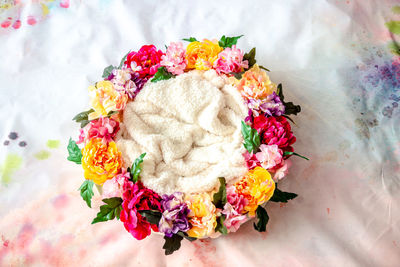 Close-up of multi colored flower bouquet