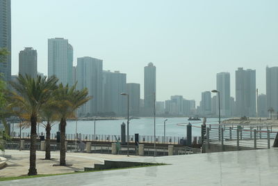 High angle view of beach