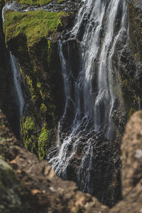 View of waterfall