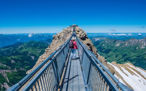 Glacier 3000 peak walk