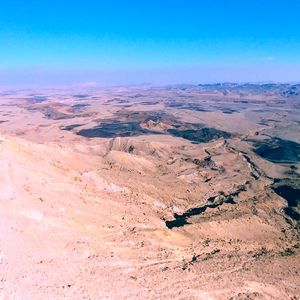 Aerial view of landscape