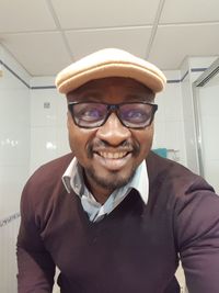 Portrait of a smiling young man