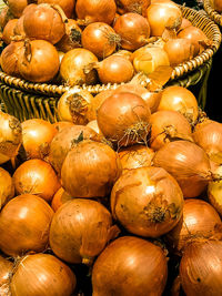 Full frame shot of pumpkins