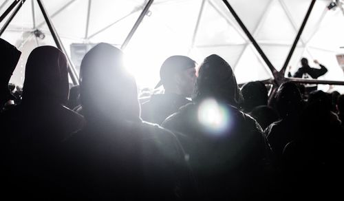 Group of people in party