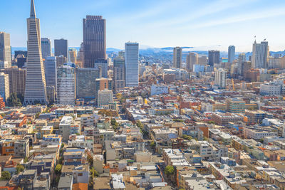 Aerial view of a city