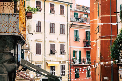 View of residential buildings