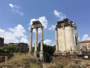 Roman forum palatine hill