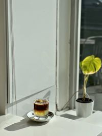 Close-up of drink on table