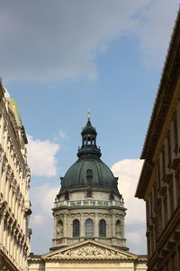 Low angle view of cathedral against sky