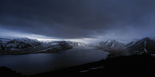 Dýrafjörður in the north west of iceland