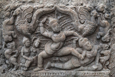 stone carving