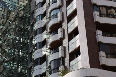 Low angle view of building in city