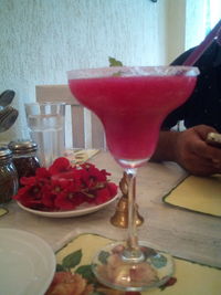Close-up of strawberries in plate