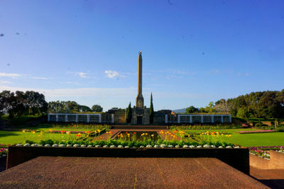 View of historical building in city