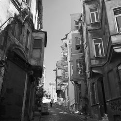 Low angle view of buildings against sky