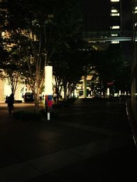 People on city street