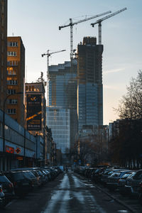 Buildings in city