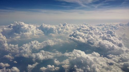 Scenic view of clouds in sky