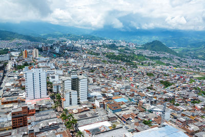 Aerial view of cityscape