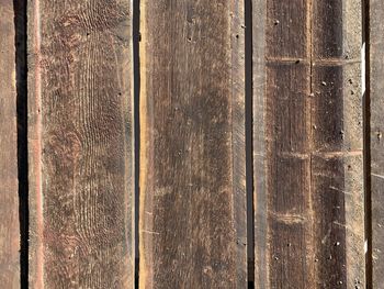 Full frame shot of wooden door