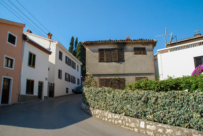 A residential area of ulcinj in montenegro