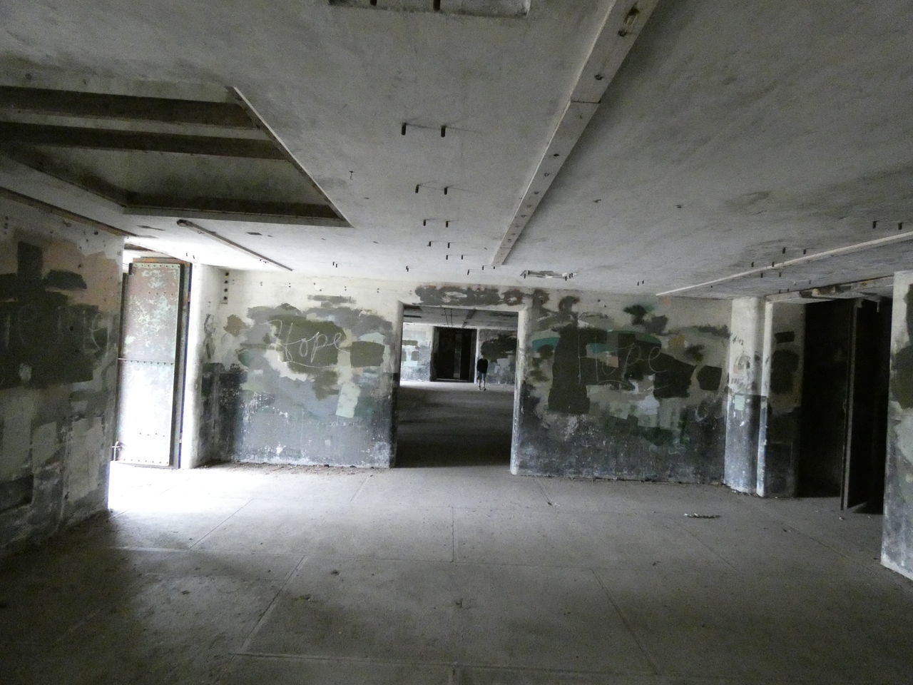 ABANDONED BUILDING INTERIOR