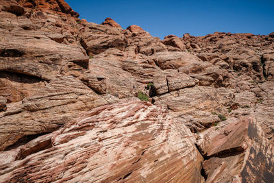 Incredible mountains of red rock canyon - a national conservation area