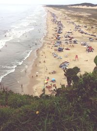 Scenic view of beach