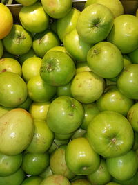 Full frame shot of apples