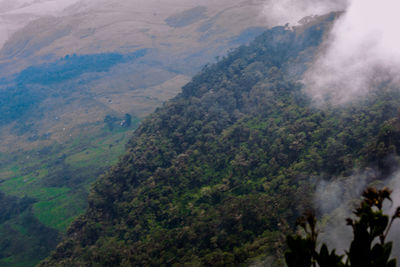 Scenic view of mountains