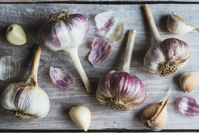 Close-up of food on table