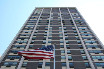 Low angle view of modern building