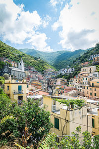 Beautiful city vernazza at cinque terre