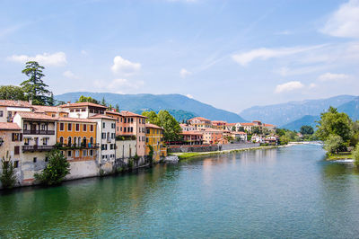 River with buildings in background