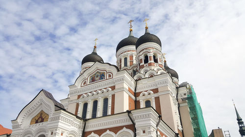 Low angle view of cathedral against sky