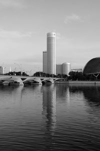 View of city at waterfront