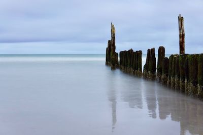 Panoramic view of sea against sky