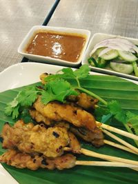 Close-up of food in bowl