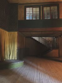 Close-up of hardwood floor at home