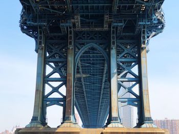 Low angle view of bridge