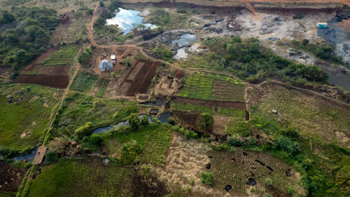 Aerial view of morogoro town