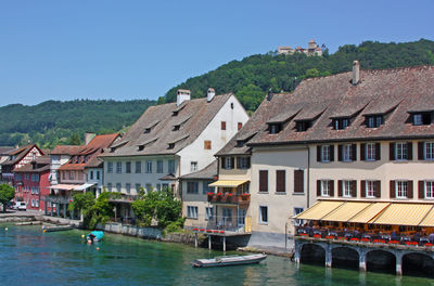 View of buildings in city