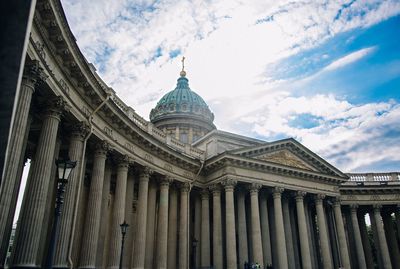 Low angle view of cathedral against sky