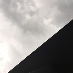 High section of built structure against sky