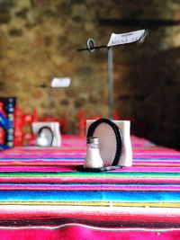 Close-up of stuffed toy on table