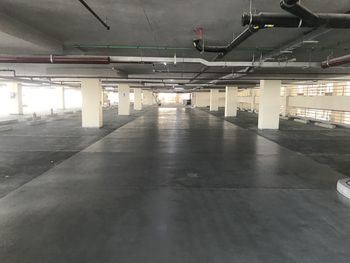 View of empty parking lot