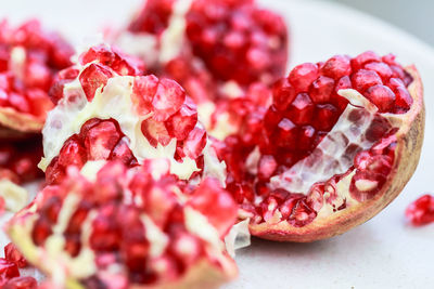 Close-up of pomegranate