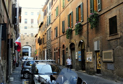 Street amidst buildings in city