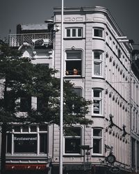 Buildings against sky in city